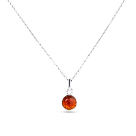 Round Amber Necklace